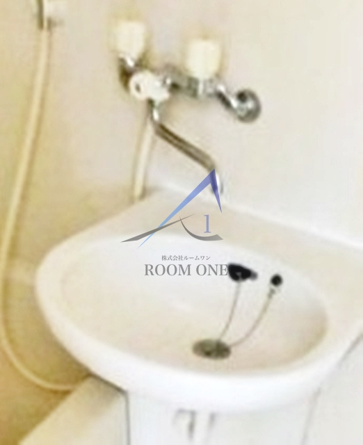 佐藤アパートの洗面所|洗面台です。