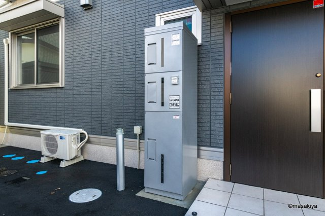 ライフコア南俣のエントランス