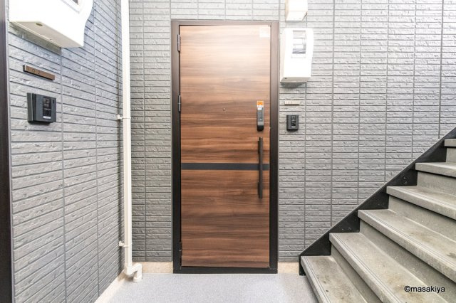 ライフコア南俣のエントランス