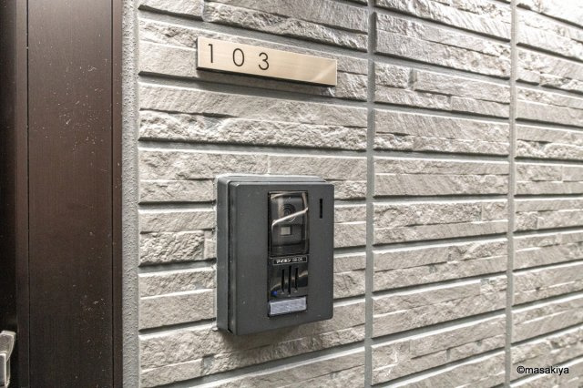 ライフコア南俣のエントランス