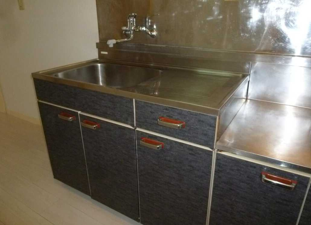 サンハイツ太子堂　室内洗濯機置き場　収納　駅近のキッチン