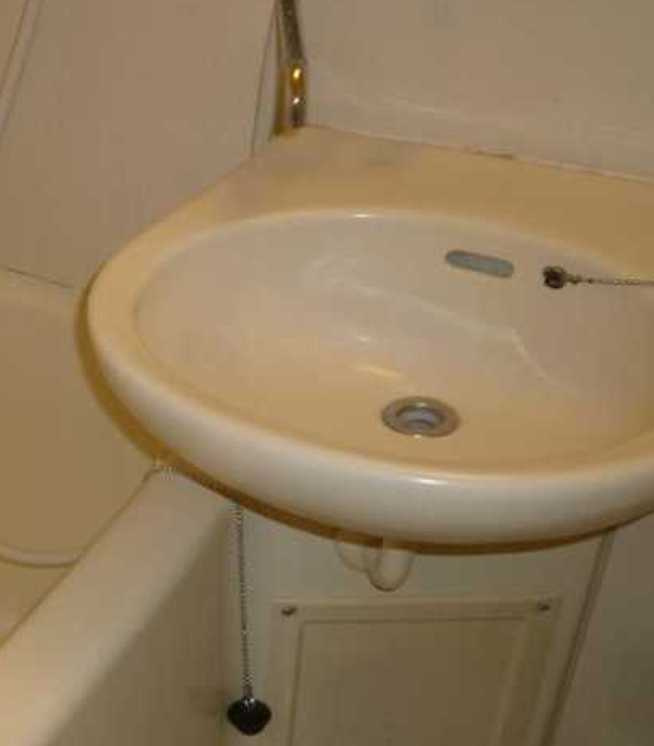 サンハイツ太子堂　室内洗濯機置き場　収納　駅近の洗面所