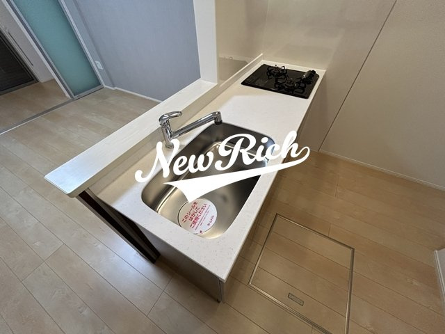 高崎市棟高町のアパートのキッチン