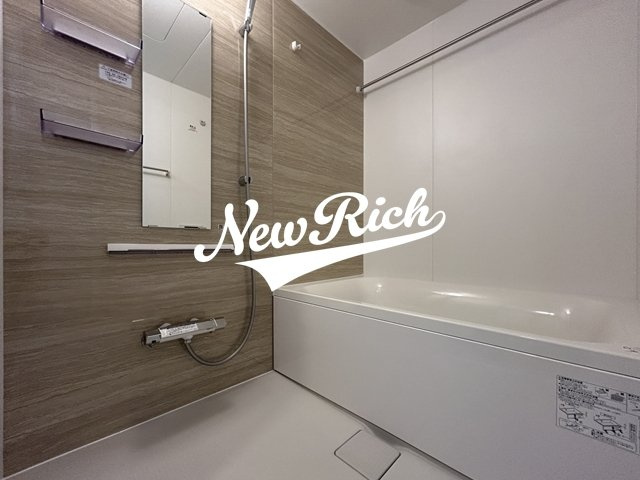 高崎市棟高町のアパートの浴室