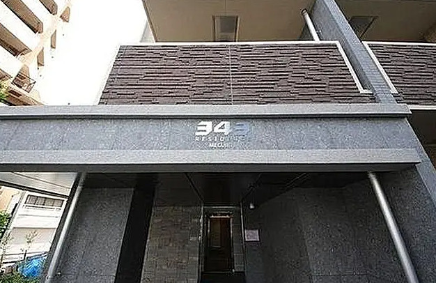 ３４３レジデンス目黒Ⅰ（オープンレジデンシア）のエントランス