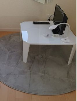 ソフィアオランジェの居間・リビング|テーブル＆ラグ付♪（同一仕様写真）