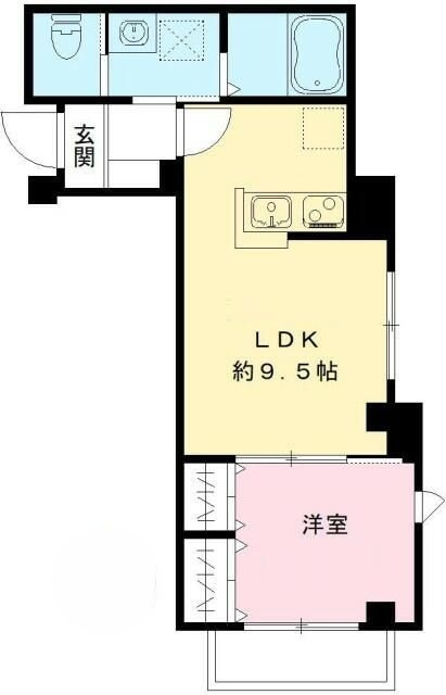 スカラーレ牛込の間取り|間取りです。