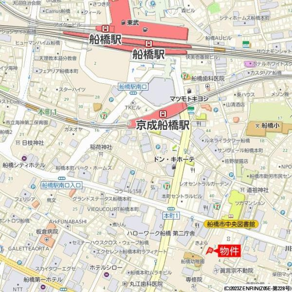 フォルスＸＶＩの地図