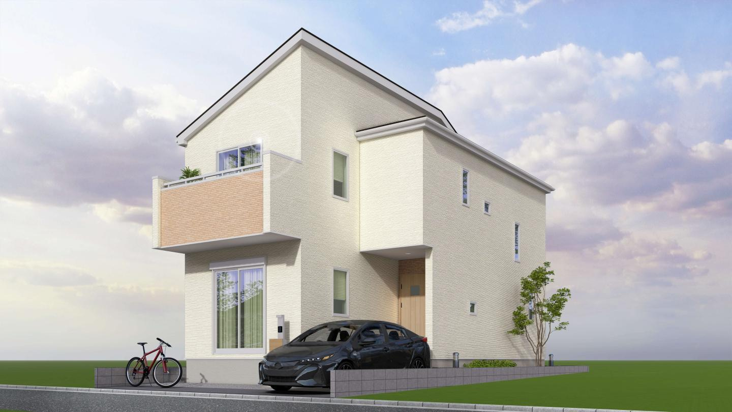 [新築住宅] 熊谷市本石 全1棟の完成予想図