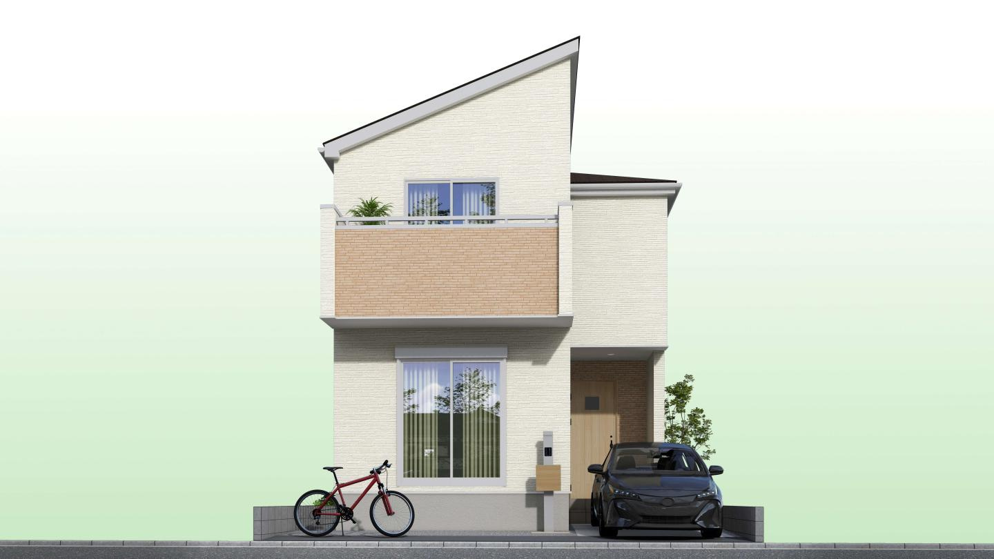 [新築住宅] 熊谷市本石 全1棟の完成予想図