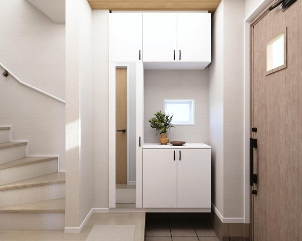 [新築住宅] 熊谷市本石 全1棟の前面道路含む現地写真