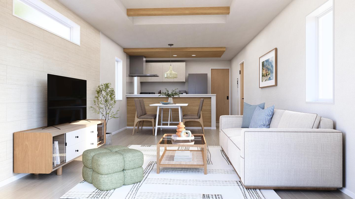 [新築住宅] 熊谷市本石 全1棟の完成予想図