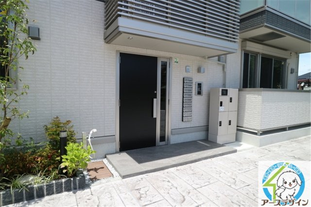 D-room上ノ丸のエントランス