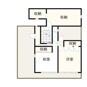毛見戸建の間取り