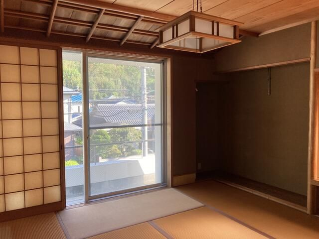 毛見戸建の寝室