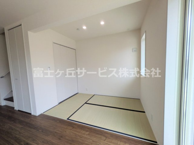 【和室】 | 富士市水戸島 新築一戸建て 1号棟 | 3帖のタタミコーナー