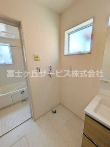 【ランドリースペース】 | 富士市水戸島 新築一戸建て 1号棟 | 洗濯機置き場