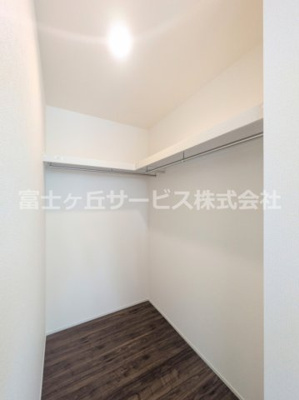 【収納】 | 富士市水戸島 新築一戸建て 1号棟 | ウォークインクローゼットです