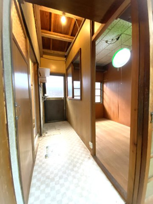 【内装】 | 修学院千万田町　中古テラスハウス【駐車可★南向き★リノベーション向き】