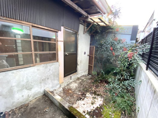【庭】 | 修学院千万田町　中古テラスハウス【駐車可★南向き★リノベーション向き】