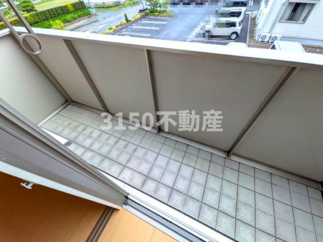 ルーエ岐南　Aのバルコニー