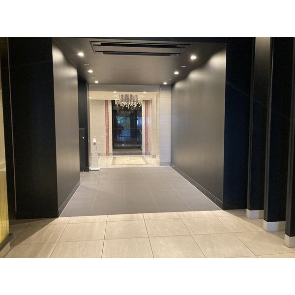 カスタリア新栄Ⅱのロビー