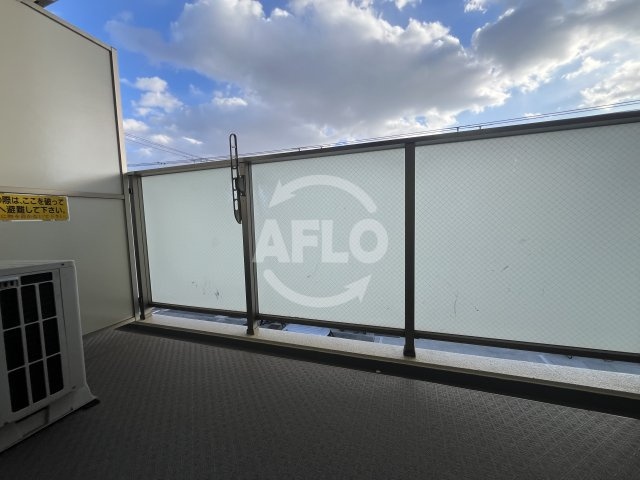 ボナール江坂のバルコニー|ボナール江坂　バルコニー