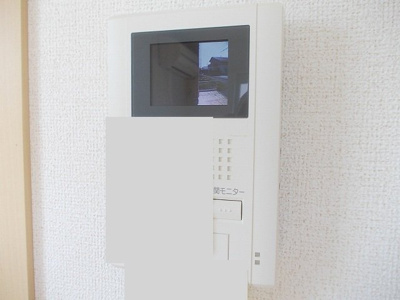 【セキュリティ】 | カーサソレアードＤ | モニター付きインターホンです
