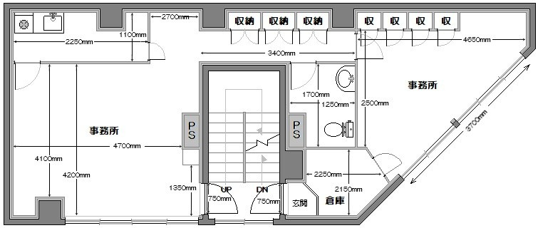 関根ビルの間取り