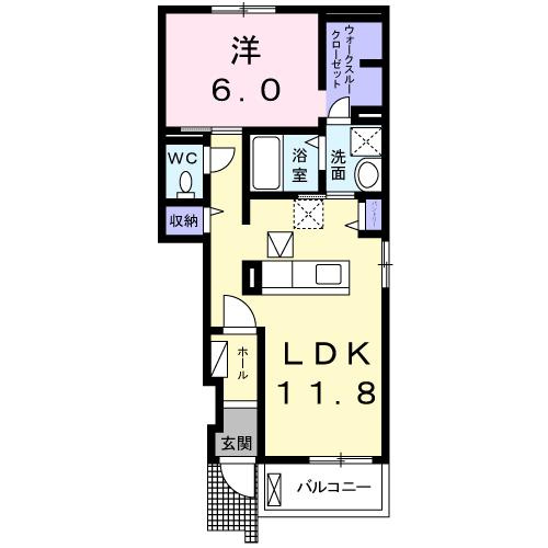 フォンターナの間取り