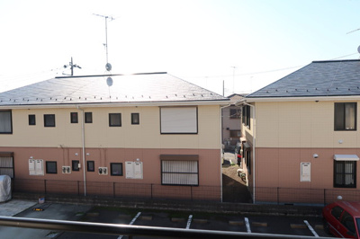 バルコニーからの景色です♪