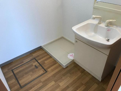 【洗面所】 | アップルコート　 | 洗髪洗面化粧台