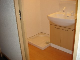 【洗面所】 | クレア | 洗面