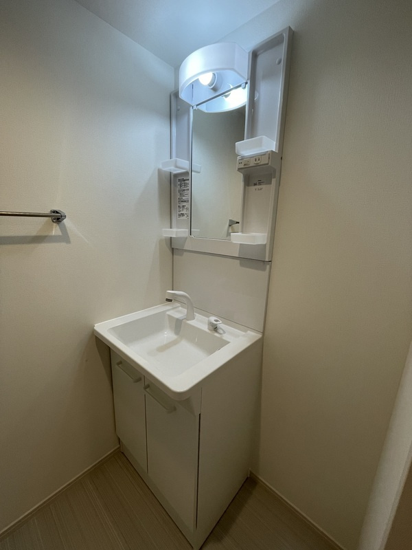 ブラッケンハイツの洗面所