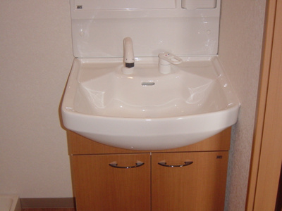 【洗面所】 | サンクチュアリⅡ | 洗髪洗面化粧台