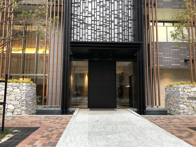 パークコート浜離宮ザタワーのエントランス