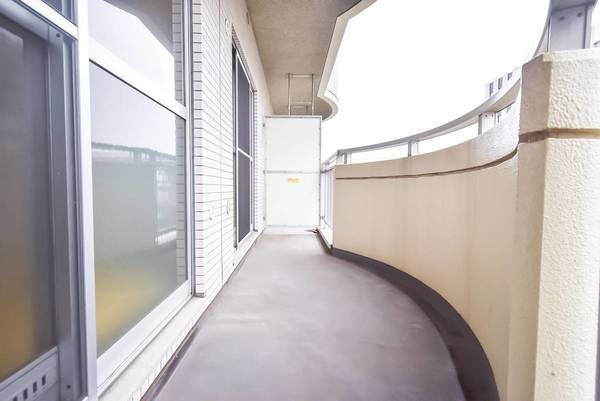 ビレッジハウス芝浦タワー1号棟のバルコニー|ビレッジハウスの同一物件・同一タイプの間取りの写真です