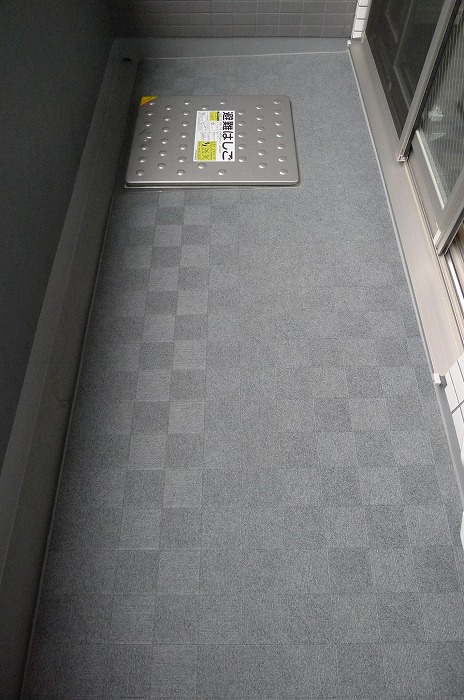 ステージファースト蔵前Ⅱアジールコートのバルコニー