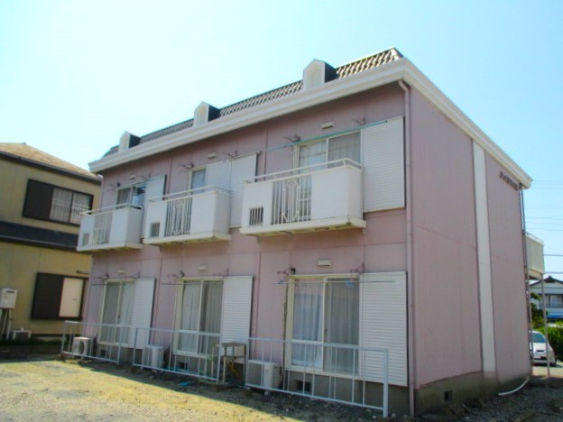 ハイツ富山　Ｂ棟の外観