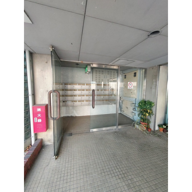 STUDENT　HOUSEのエントランス