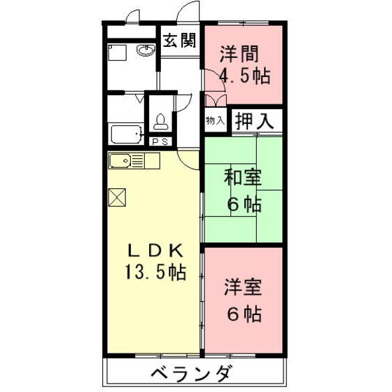 アン・ジュールの間取り