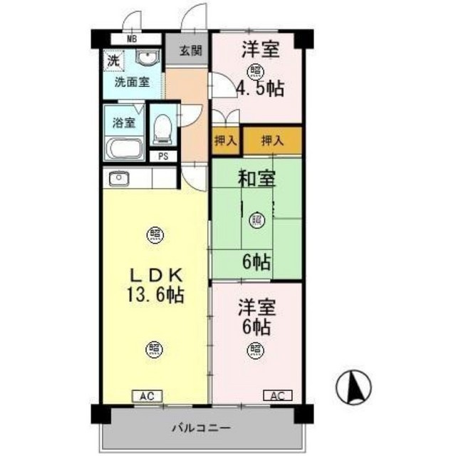 アン・ジュールの間取り