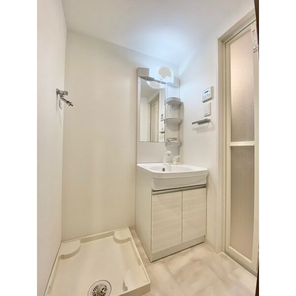 S-RESIDENCE一宮駅前の洗面所