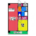 【間取り】 | スタンドリバー博多駅南の間取り