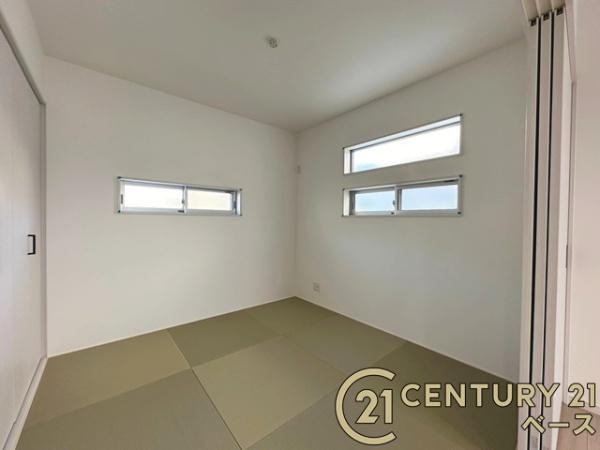 桜井市粟殿 ３号地 ／一戸建の和室|■現地撮影写真■ほっこり落ち着ける和室！客間としてもご利用いただけます！■