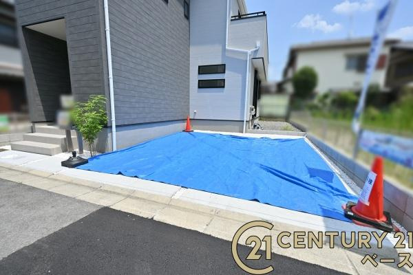 リーブルガーデン東九条町 ／新築一戸建の駐車場|■現地撮影写真■