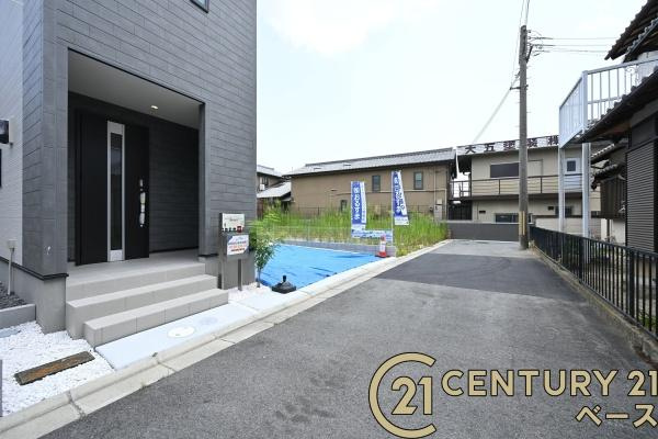 リーブルガーデン東九条町 ／新築一戸建の前面道路含む現地写真|■現地撮影写真■落ち着いた雰囲気の住宅地内です！