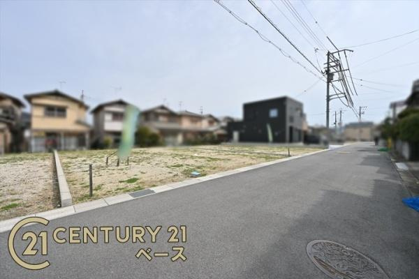 御所市大字東松本の売地の前面道路含む現地写真|■現地撮影写真■お気軽にお問い合わせくださいませ！