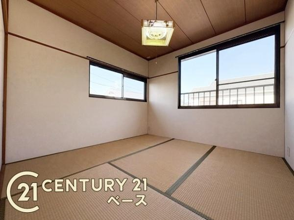 香芝市穴虫　一戸建の和室|■現地撮影写真■２階にもほっこり落ち着ける和室！