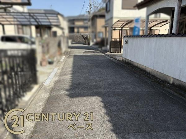香芝市穴虫　一戸建の前面道路含む現地写真|■現地撮影写真■お気軽にお問い合わせください！
